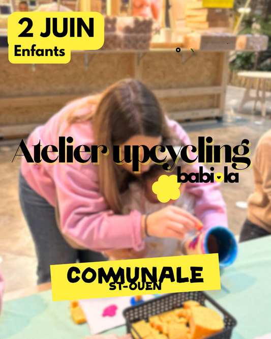Atelier Upcycling ENFANT - 2 JUIN - COMMUNALE Saint Ouen